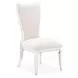 La Marisia Creamy Pearl and Tranquil Dining Side Chair