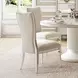 La Marisia Creamy Pearl and Tranquil Dining Side Chair