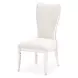 La Marisia Creamy Pearl and Tranquil Dining Side Chair