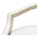 La Marisia Creamy Pearl and Tranquil Dining Arm Chair