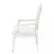 La Marisia Creamy Pearl and Tranquil Dining Arm Chair