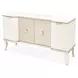 La Marisia Creamy Pearl Sideboard with Adjustable Shelves