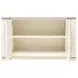 La Marisia Creamy Pearl Sideboard with Adjustable Shelves