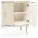 La Marisia Creamy Pearl Sideboard with Adjustable Shelves