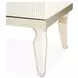 La Marisia Creamy Pearl Sideboard with Adjustable Shelves