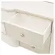 La Marisia Creamy Pearl 9 Drawer Dresser