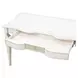 La Marisia Creamy Pearl 1 Drawer Vanity Desk