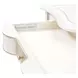 La Marisia Creamy Pearl 1 Drawer Vanity Desk