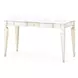 La Marisia Creamy Pearl 1 Drawer Vanity Desk