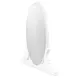 La Marisia Creamy Pearl Oval Vanity Mirror