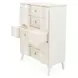La Marisia Creamy Pearl 5 Drawer Chest