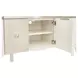 La Marisia Creamy Pearl 80" Media Cabinet