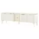 La Marisia Creamy Pearl 80" Media Cabinet