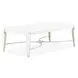 La Marisia Creamy Pearl Rectangular Cocktail Table