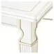 La Marisia Creamy Pearl Rectangular Cocktail Table