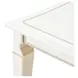 La Marisia Creamy Pearl Rectangular End Table