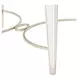 La Marisia Creamy Pearl Rectangular End Table