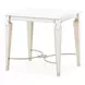 La Marisia Creamy Pearl Rectangular End Table