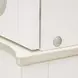 La Marisia Creamy Pearl 2 Door Display Cabinet