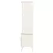 La Marisia Creamy Pearl 2 Door Display Cabinet