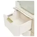La Marisia Creamy Pearl 2 Door Display Cabinet