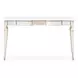 La Marisia Creamy Pearl Rectangular Console Table