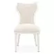 La Marisia Creamy Pearl and Tranquil Vanity Chair