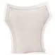 La Marisia Creamy Pearl and Tranquil Vanity Chair