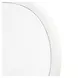 La Marisia Creamy Pearl Oval Wall Mirror