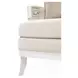 La Marisia Tranquil and Creamy Pearl Chenille 91" Sofa