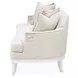 La Marisia Tranquil and Creamy Pearl Chenille 91" Sofa