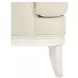 La Marisia Tranquil and Creamy Pearl Chenille 72" Loveseat