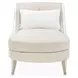La Marisia Tranquil and Light Champagne 35" Chaise