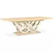 Camellia Field Caramel Extendable Rectangular Dining Room Set