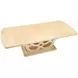 Camellia Field Caramel 124" Extendable Rectangular Dining Table