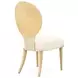 Camellia Field Cornsilk Upholstered Dining Side Chair Set of 2