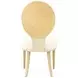 Camellia Field Cornsilk Upholstered Dining Side Chair Set of 2