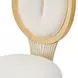 Camellia Field Cornsilk Upholstered Dining Side Chair Set of 2