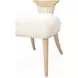 Camellia Field Cornsilk Upholstered Dining Side Chair Set of 2