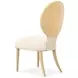 Camellia Field Cornsilk Upholstered Dining Side Chair Set of 2