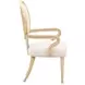 Camellia Field Caramel Extendable Rectangular Dining Room Set