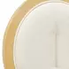Camellia Field Cornsilk Upholstered Dining Arm Chair Set of 2