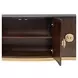 Camellia Field Warm Pecan Sideboard with Adjustable Shelves