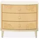 Camellia Field Cornsilk and Caramel Upholstered Panel Bedroom Set with USB Charging