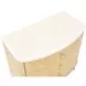 Camellia Field Caramel 3 Drawer Nightstand