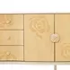 Camellia Field Caramel 6 Drawer Dresser