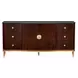 Camellia Field Warm Pecan 6 Drawer Dresser