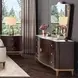Camellia Field Warm Pecan 6 Drawer Dresser