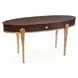 Camellia Field Pecan Upholstered Bedroom Set