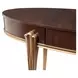 Camellia Field Warm Pecan 1 Drawer Vanity Desk